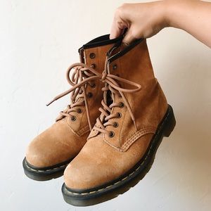 Dr. Martens Suede Boots 8 Eye Size 6
